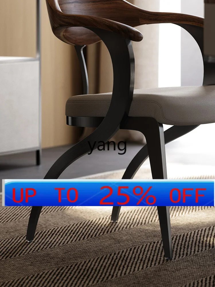 

LHFull Leather Desk Chair Villa Large Flat Floor Original Tea Table Master Chair