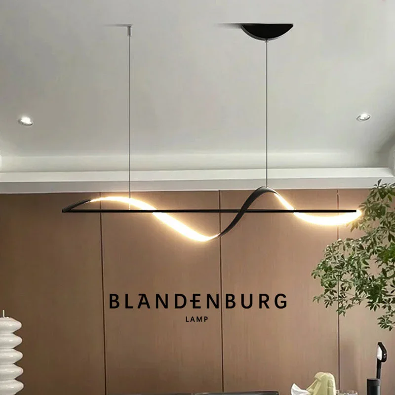 Creative Led Light Emitting Diode Nordic Minimalist Designer Ceiling Restaurant Indoor Pendant Lighting Fixtures