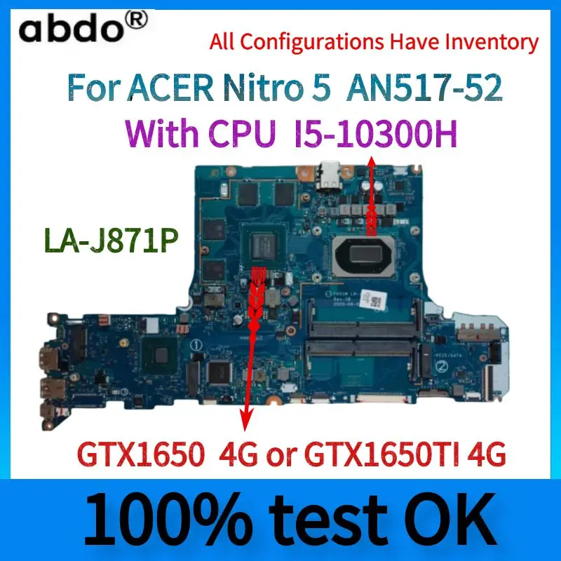 Acers Nitro 5 Placa-Mãe LA-J871P: Tudo o que você precisa saber antes de substituir