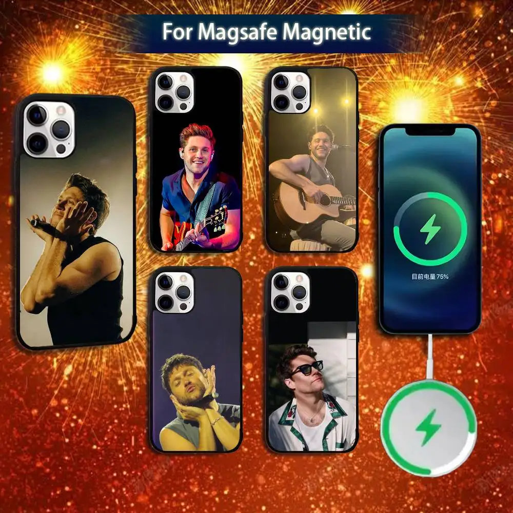 

Singer N-Niall Horan Phone Case For iPhone 16e,16,15,14,13,12,11,Plus,Pro,Max,Mini Magsafe Magnetic Wireless Charging