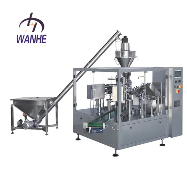 Wanhe Multi-Function Stand Up Pouch Powder Spices Filling and Sealing packaging Machine