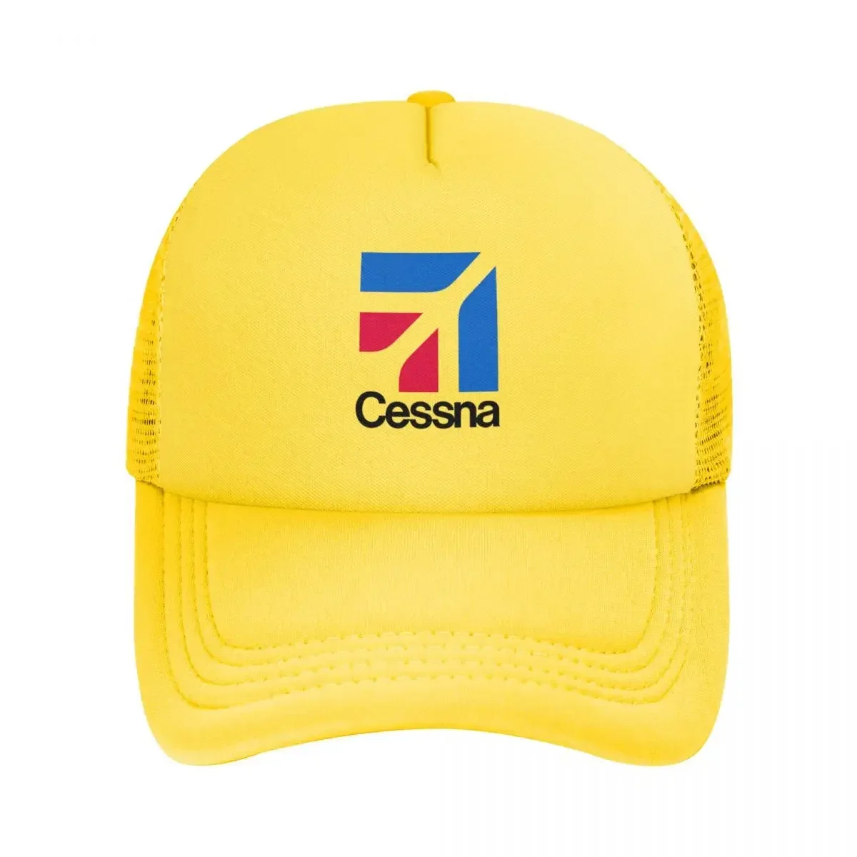 

2025 Cessna Logo Mesh Baseball Caps Snapback Fashion Baseball Hats Breathable Casual Casquette Outdoor For Men's And Women's