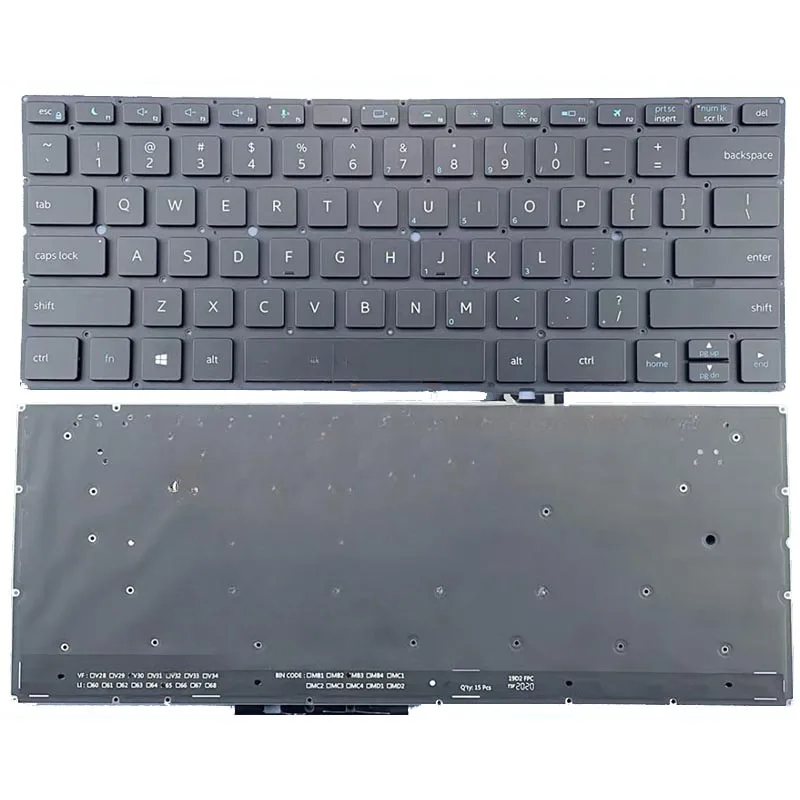 

US Backlit Backlight Keyboard For Intel NUC M15 BC57