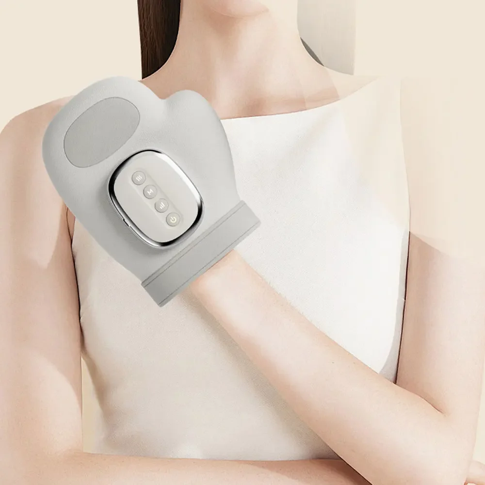 Elektrische handmassageapparaat Draadloze handmassageapparaat met trillingen en warmte Luchtcompressie Vingermassageapparaat voor pijnverlichting bij artritis