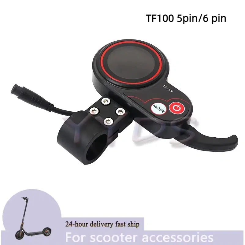 Hot New TF100 5/6 Pin Dashboard for KUGOO M4 Electric Scooter Panel Communication Instrument Display Parts