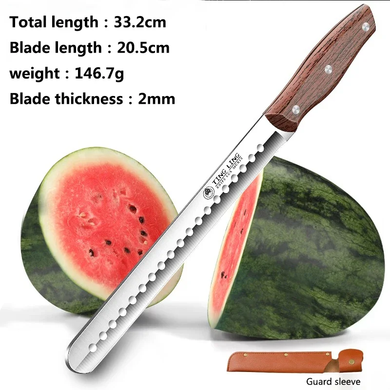 Multi-purposeSteelSharp Knifekitchen gadgetshardfruit knifeWatermelon knife Watermelon Slicer CutterKnifekitchen gadgets