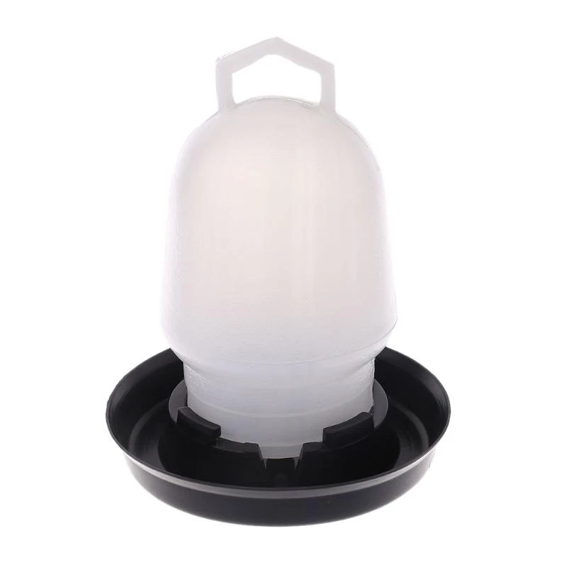 Chick Feeder Waterer แขวนภาชนะพลาสติกสัตว์ปีกสำหรับสัตว์ปีกในครัวเรือน C7AC
