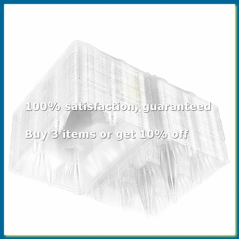 ●36Pcs Egg Cartons Clear Plastic Egg Holder Storage Container Egg Tray for Family Pasture,Refrigerator Storage,6 Grids