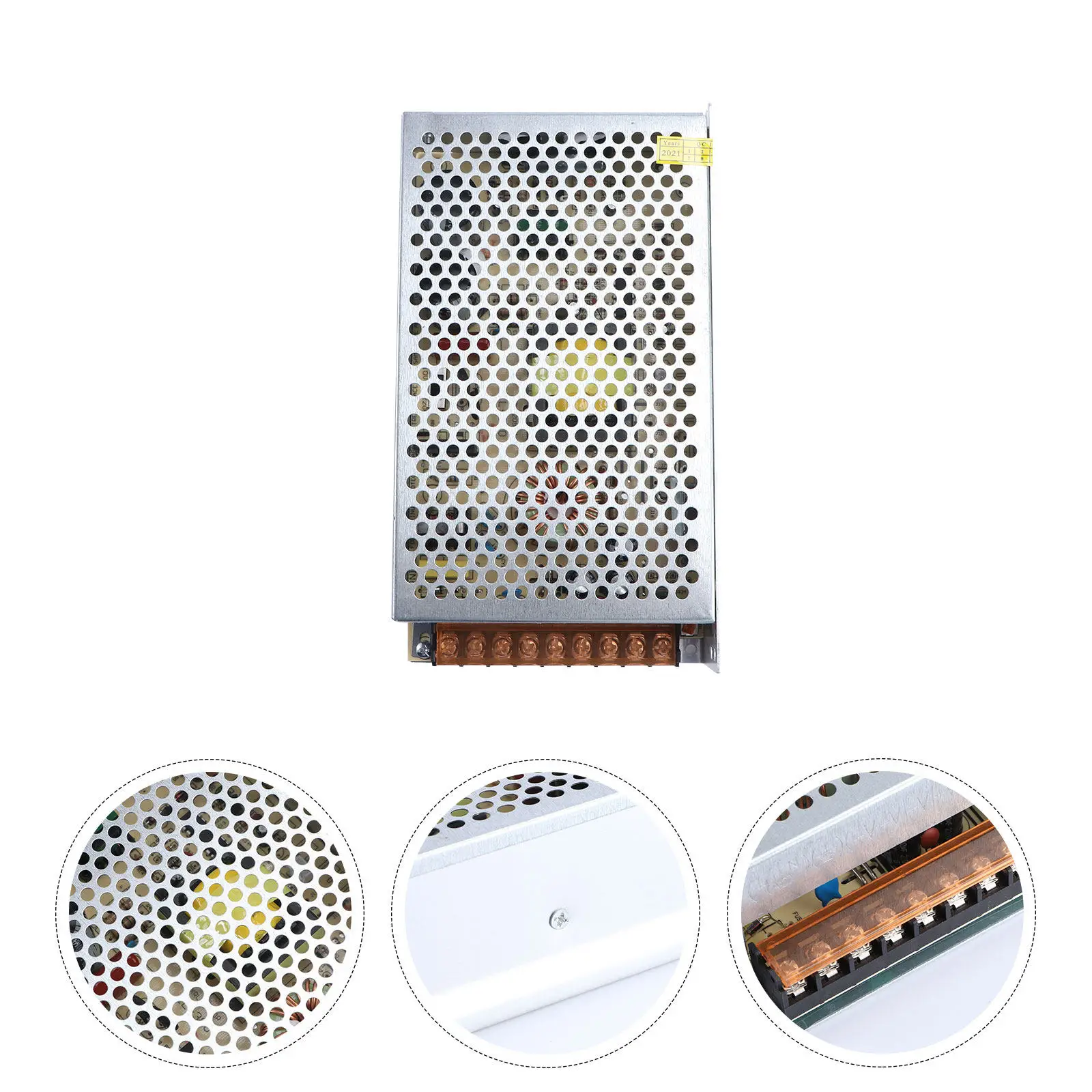 

Универсальный импульсный блок питания DC 12В 20А с эффективной защитой для светодиодных лент, систем видеонаблюдения и компьютеров