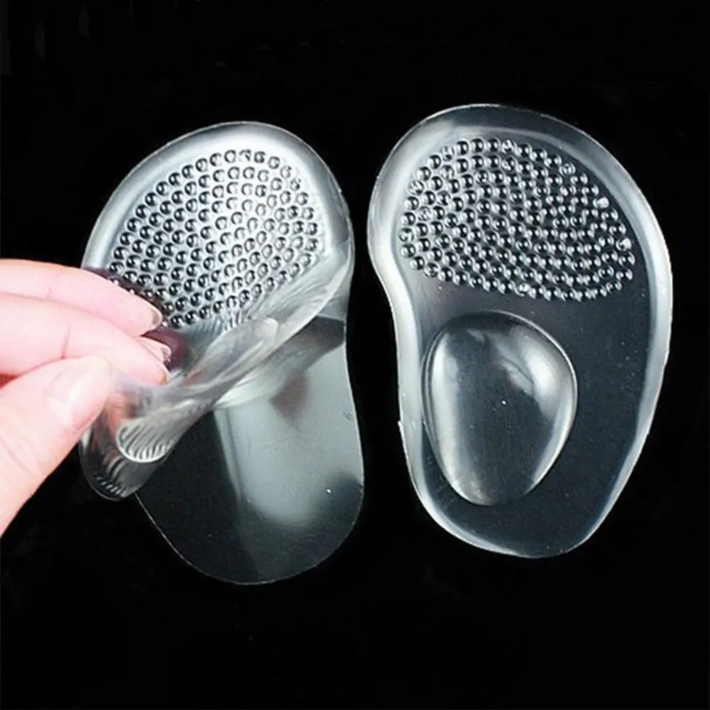 

Новые вставки для передней части стопы на высоком каблуке, удобные 1 пара шариковых подушечек, силиконовые стельки для подушек для ног