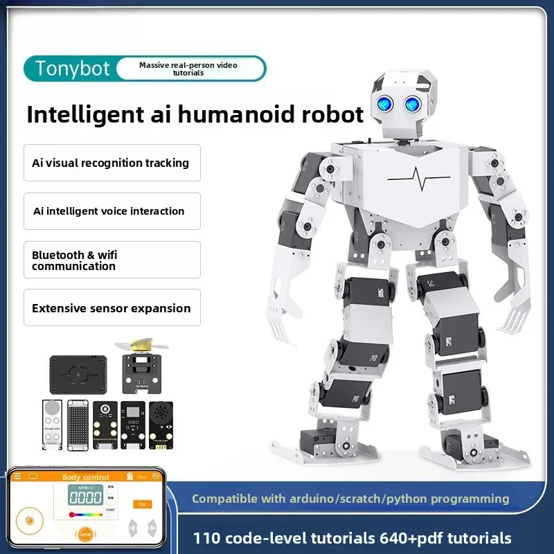Bionic Intelligent Humanoid Robot AI Voice Visual Recognition Smart Simulation Robot For Home Gift