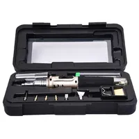 2025 New 10-In-1 Gas Soldering Iron Case Set Multifunction HS-1115K Butane Lighter Spray Gun Set Welding Equipment