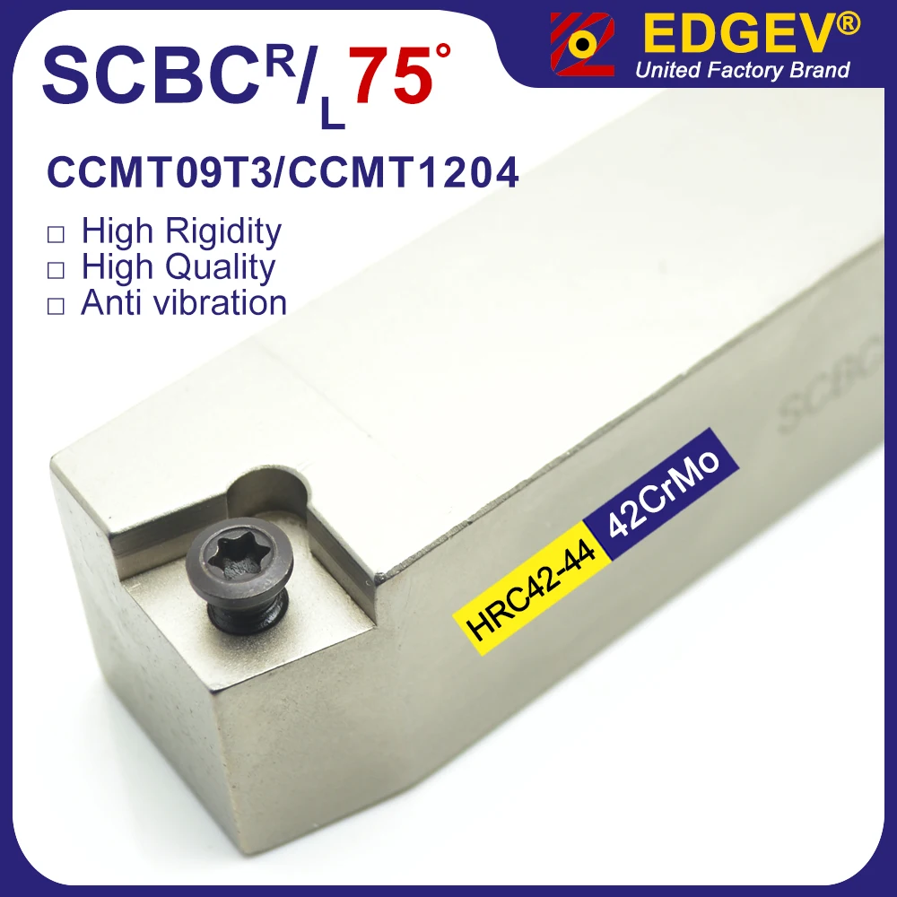 

CCMT09 CCMT12 Lathe cutter SCBCR1616H09 SCBCR SCBCL CNC external turning tool For CCGT CCMT09T308 CCMT09T304 CCMT120404 holder