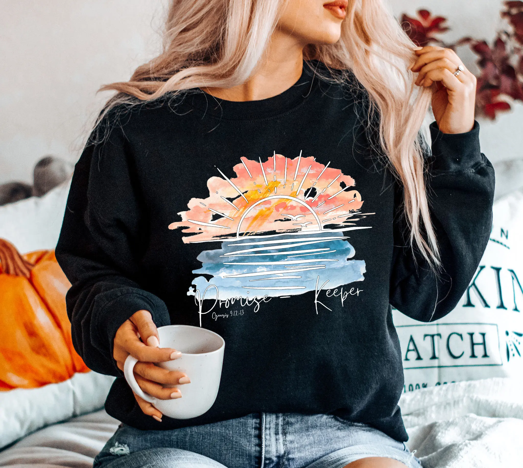 

Promise Keeper Sweatshirt Hoodie Men's and Women's Round Neck Sweatshirts Y2k Tops Autumn and Winter Pullover Women Clothing