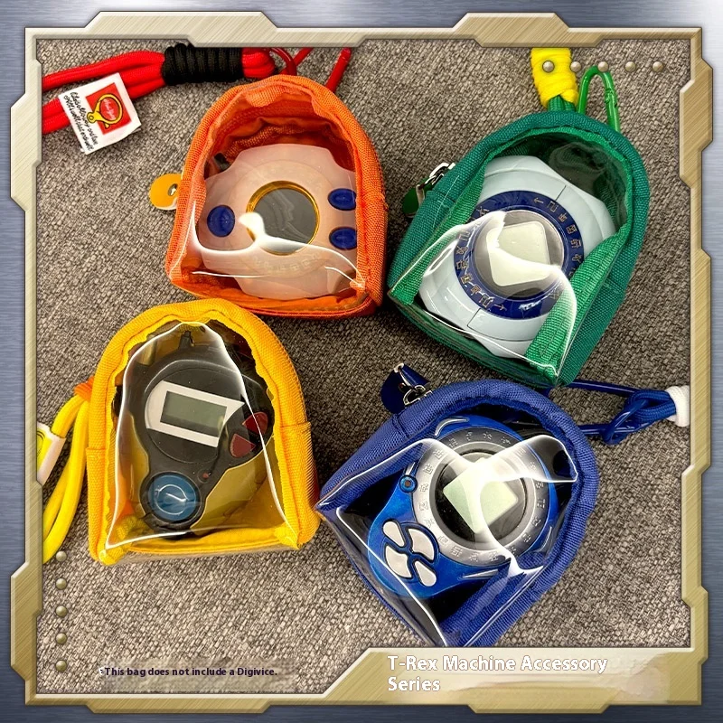 

Портативная сумка цифрового монстра-тираннозавра на открытом воздухе, модная волна D3ark, хобби, украшение Acg, за исключением игровых консолей и значков