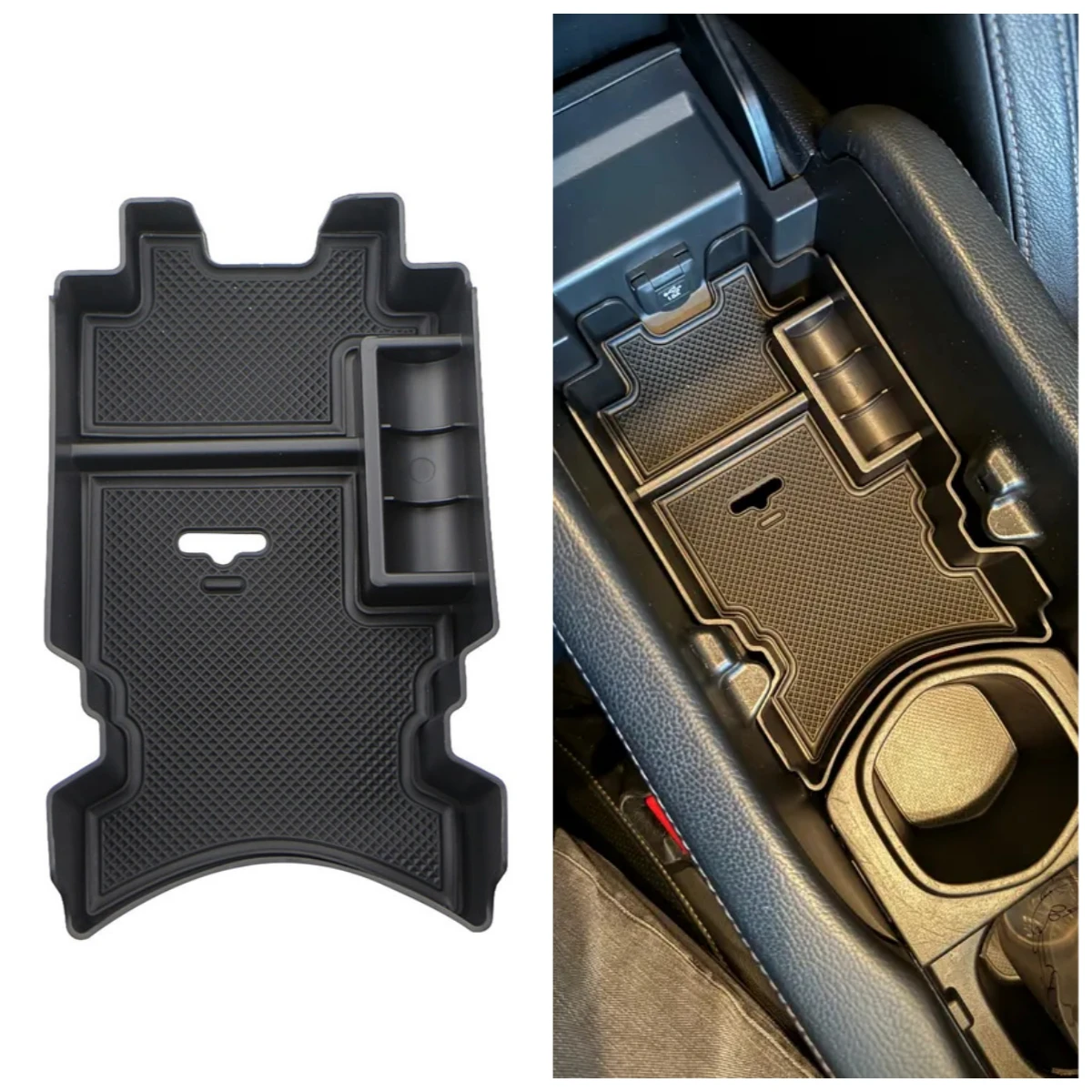 Mittelkonsolen-Organizer für Honda Civic 10. Generation 2016-2021 Armlehnen-Aufbewahrungsbox ABS-Zubehör