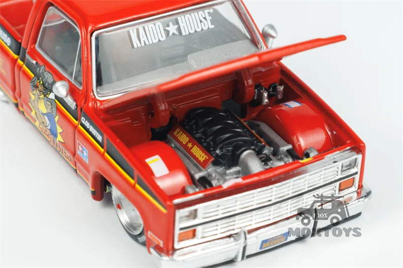 Kaido House x MINI GT 1:64 SILVERADO TAMIYA X KAIDO HOUSE “CLOD BUSTER” Diecast Model Car