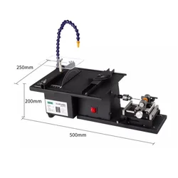 Small Table Saw Stone Polisher Jade Engraving Machine Multifunctional Jade Polishing and Cutting Machine