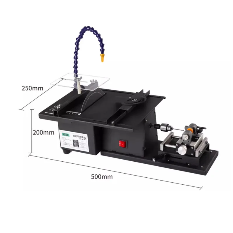 Small Table Saw Stone Polisher Jade Engraving Machine Multifunctional Jade Polishing and Cutting Machine 