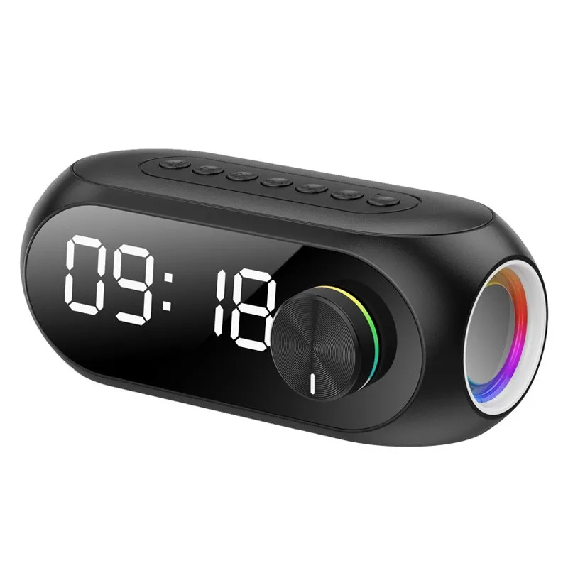 Alarm Clock Bluetooth Speaker with Bluetooth Connectivity