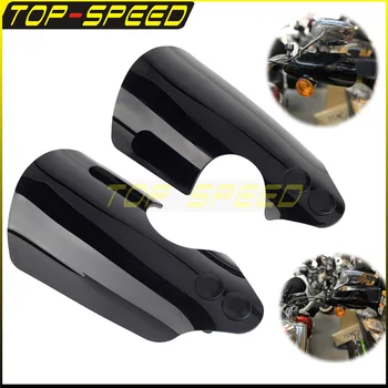 A Pair Blocking Wind Hand Protection Guard Cover Motorcycle Windshield For Harley Road King Custom FLHRXS 2017-2020