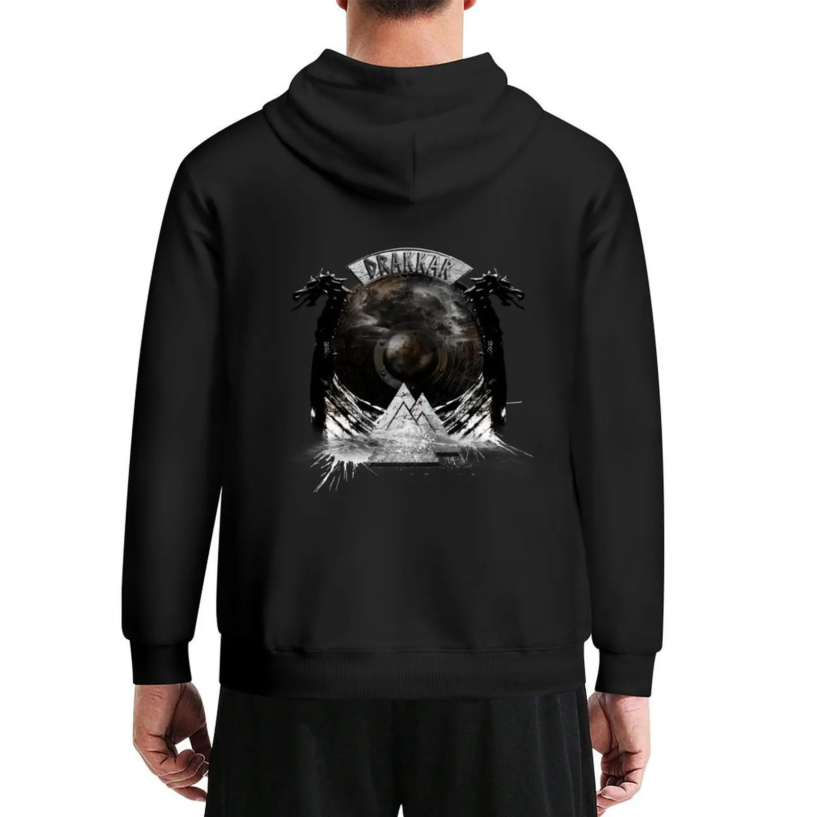 

Drakkar Viking Long Ship Hoodie men's coat men wear hooded shirt men's winter sweater autumn hoodie