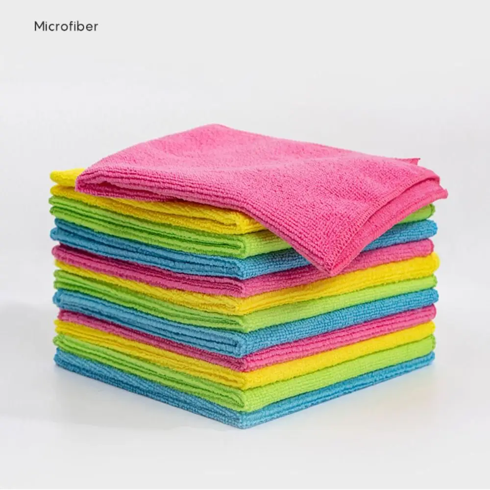 Thickening Microfiber Cleaning Cloth Super Absorbent Car Wash Cloth Anti-grease Wiping Rags Multifunctional Household Towels