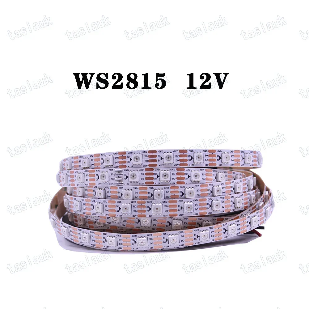 WS2812B WS2811 WS2813 WS2815 5050 RGBIC Smart LED Strip WS2812 Individually Addressable IC 30/60/144Pixels/Leds/m Light DC5V/12V