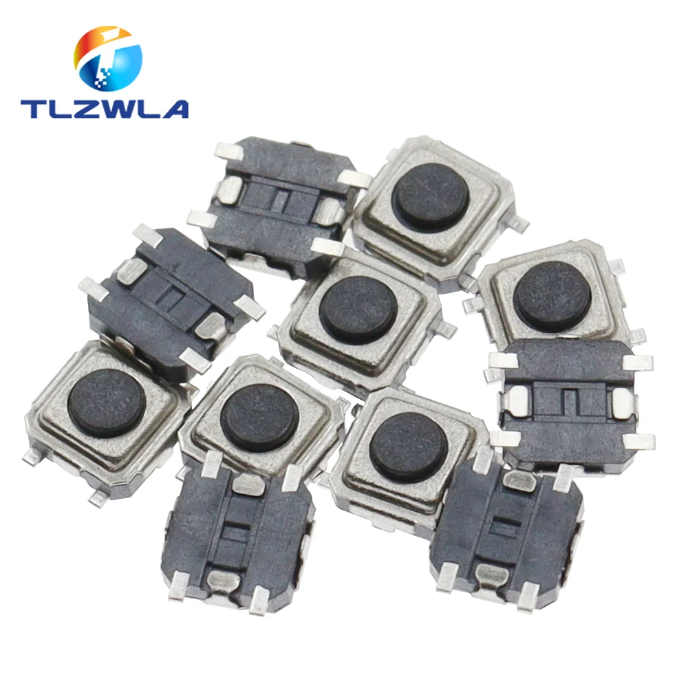 100PCS 3*3*1.5mm SMT Tactile Tact Mini Push Button Switch Micro Switch Momentary SMD 3X3X1.5MM