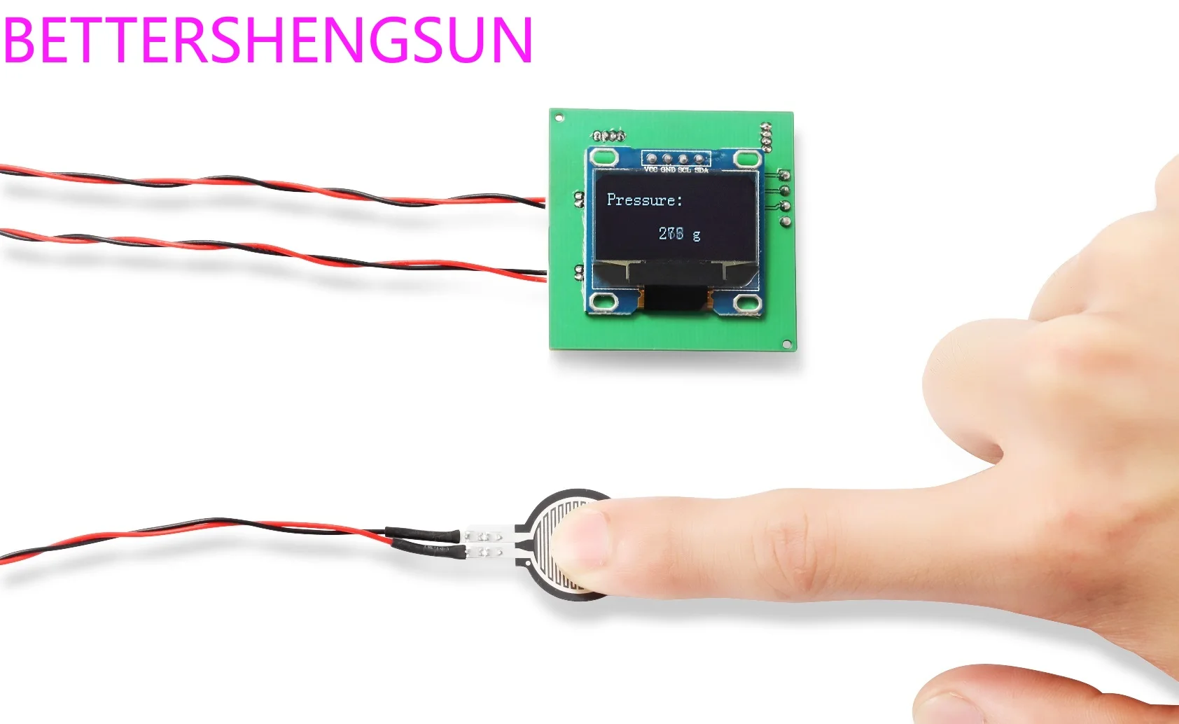 Force Sensor Thin Film Pressure Sensor Pressure Test Display Module Data Can't be Preserved and Upgraded