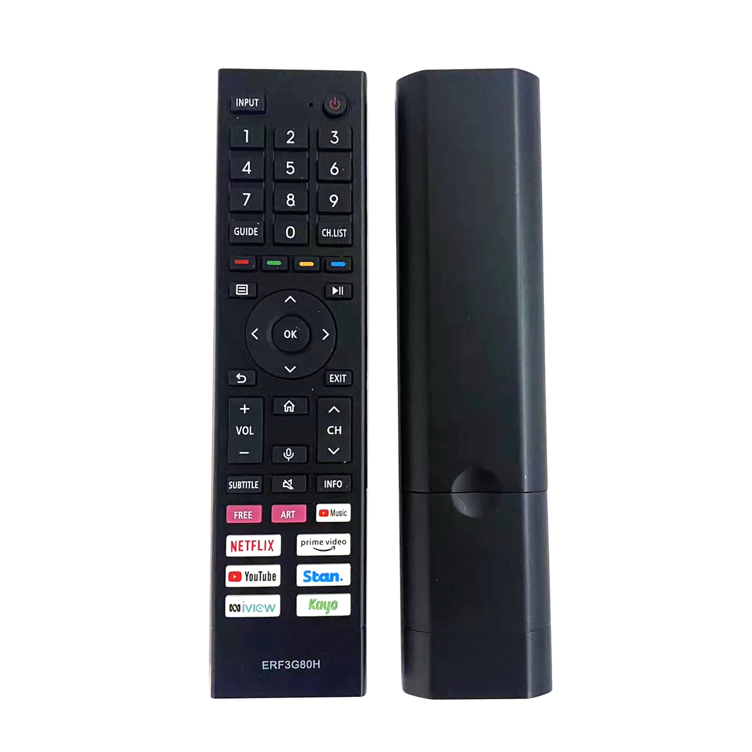 Control remoto de reemplazo ERF3G80H para HISENSE TV 43A7G 50A7G 55A7G 65A7G 75A7G 85A7G U7G 65U7G 75U7G 85U7G IR sin voz