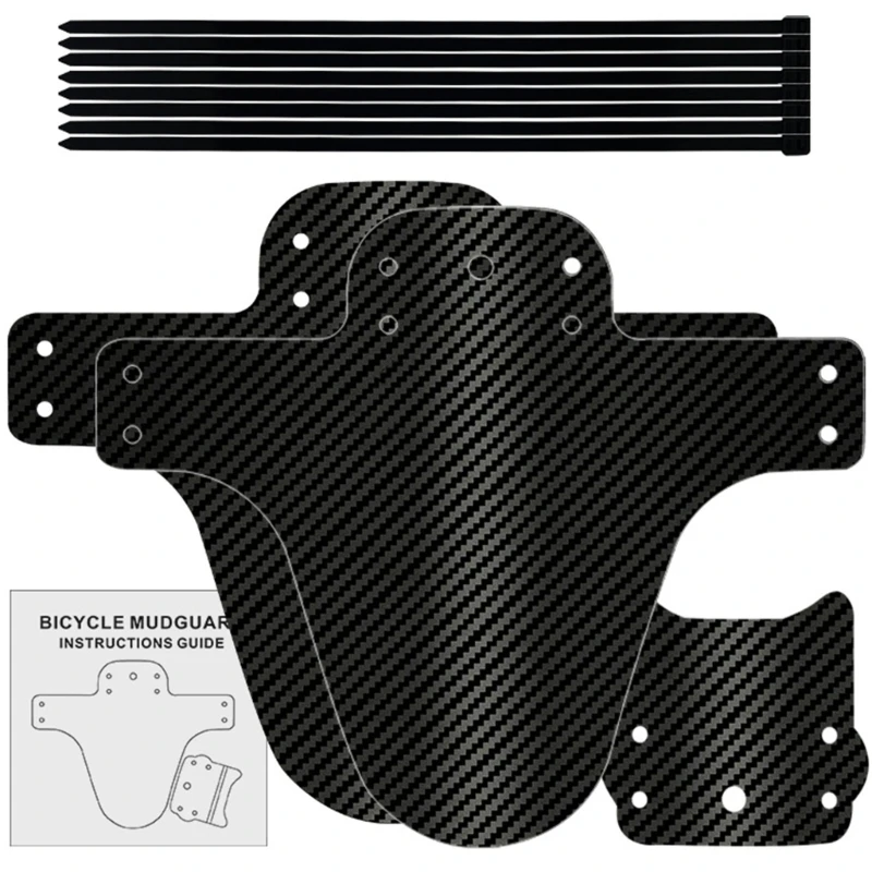 

A1A2 Adjustable Bicycles Mud Flap Foldable Bicycles Front Rear Mud Guard Bicycles Mudguard Bikes Mudguard for Rear Mounting