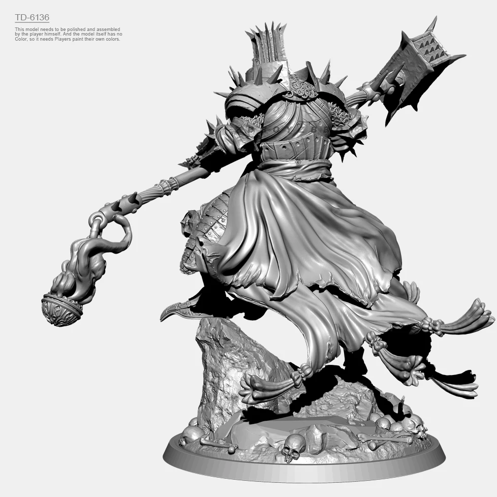 38mm 50mm 75mm Resin model kits figure colorless and self-assembled(3D Printing ) TD-6136/3D