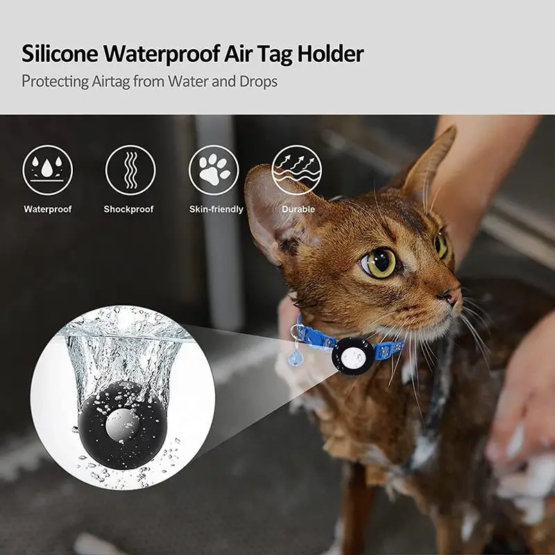 

Mini Gps Tracker Airtag Tracker Anti-lost Collar Dog Positioning Training Nylon Collar Puppy Kitten Dog Accessories Pet Product