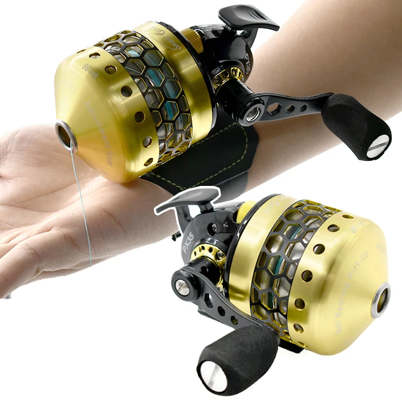 

PX35 High Quality Metal Fishing Reel 3.6:1 Speed Ratio, 6+1 Bearing, Outdoor Fish Shooting Slingshot Accessories