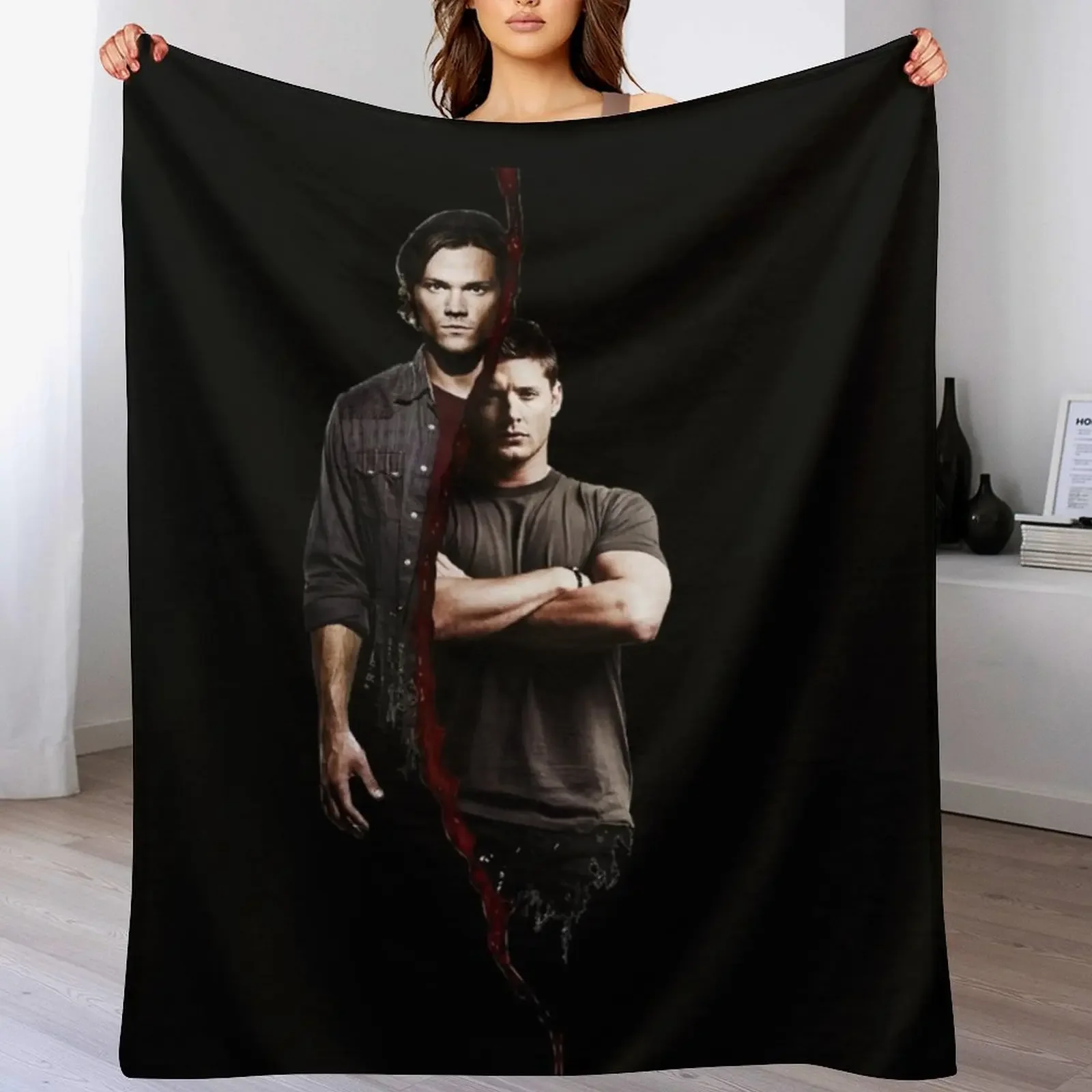 Winchester Brothers Throw Blanket blankets and throws Decoratives Blankets