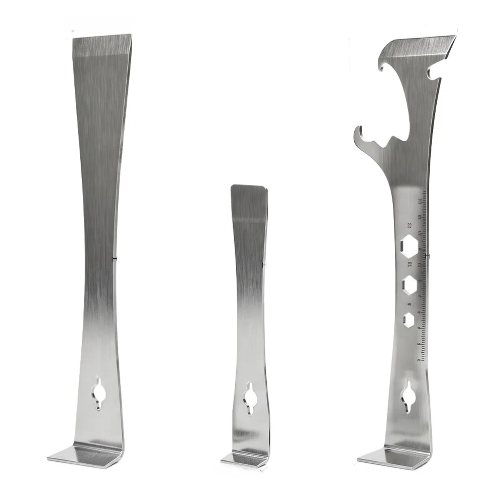 Multifunctional Stainless Steel Pry Bar Nail Puller Scraper Wrench Tool Kit Metal Prying Tool For Flooring Wall Repair Furniture