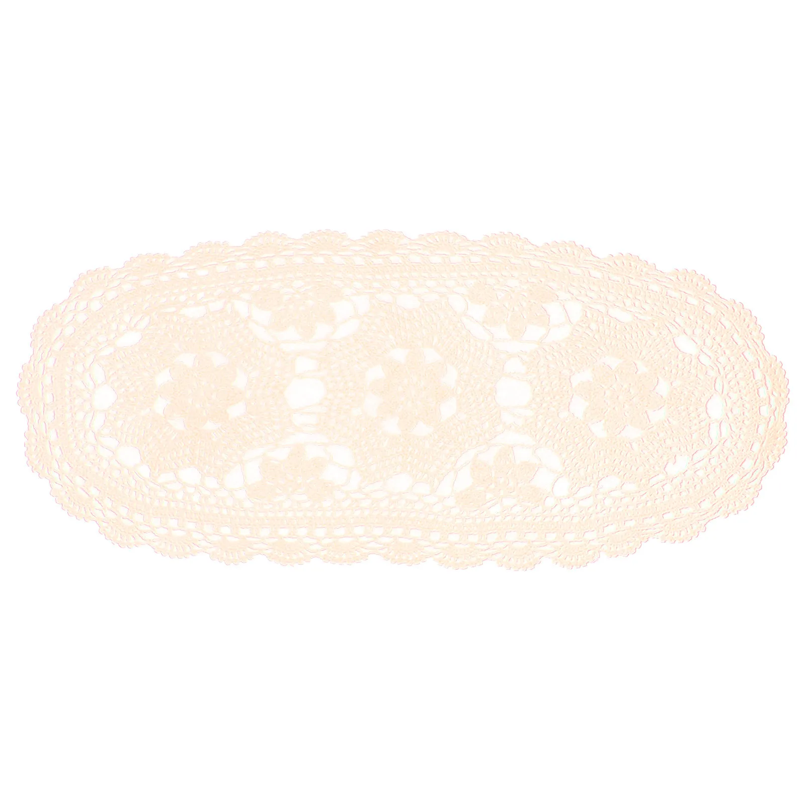 

Cotton Crochet Rustic Table Runner Decorative Tablecloth Doily Table Cover for Buffet Dining Room Party Decor Party Tablecloth