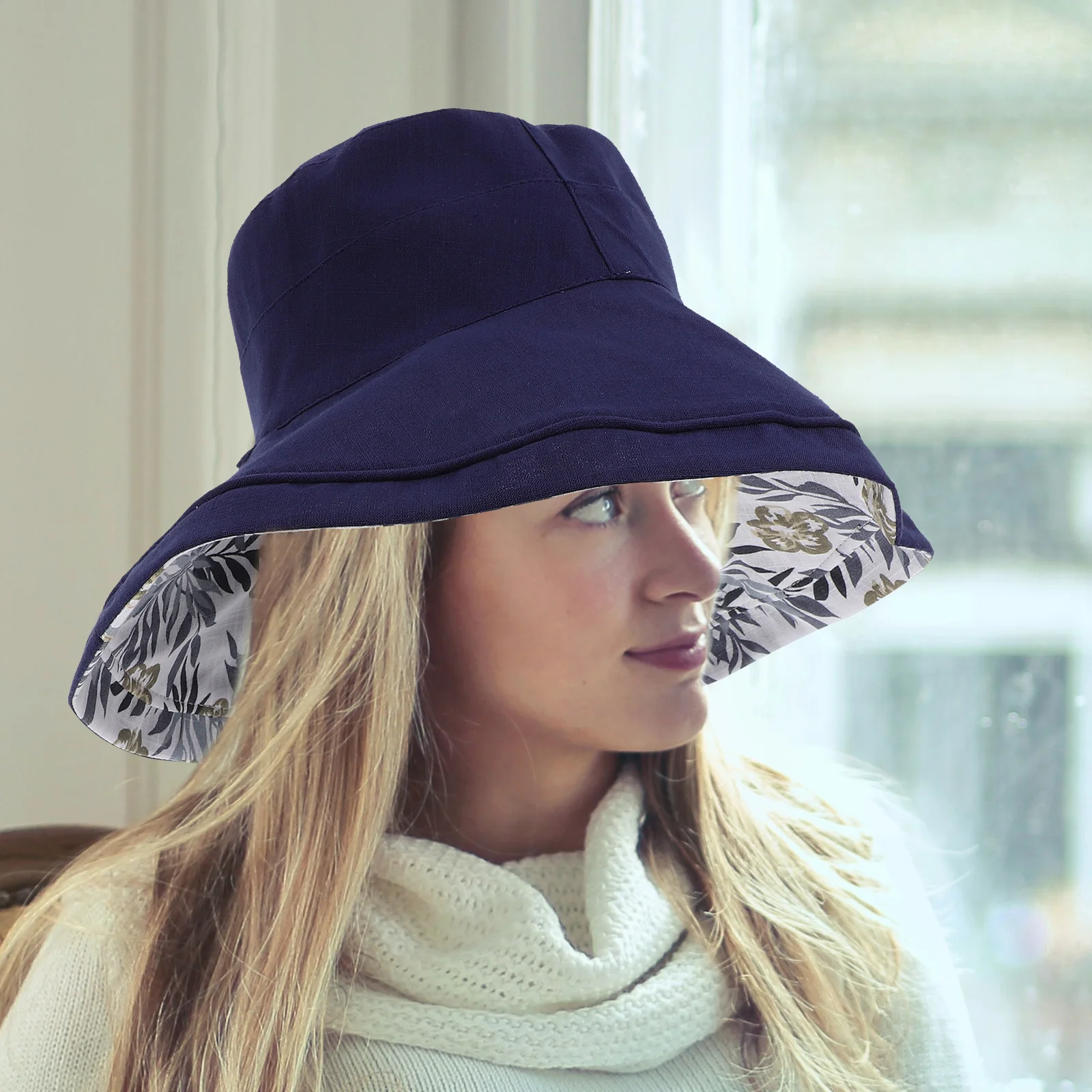 

Summer Bucket Hat Women Reversible Sun Hat Uv Protection Breathable Lightweight Beach Party Travel Cap Summer Caps