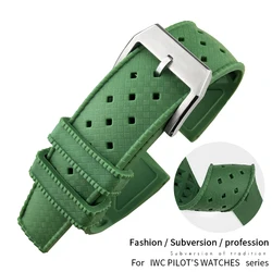 19mm 20mm 21mm 22mm Rubber Silicone Watchband for SEIKO Omega Hamilton IWC Pilot HUAWEI Watch Strap Diving Sports Wristband
