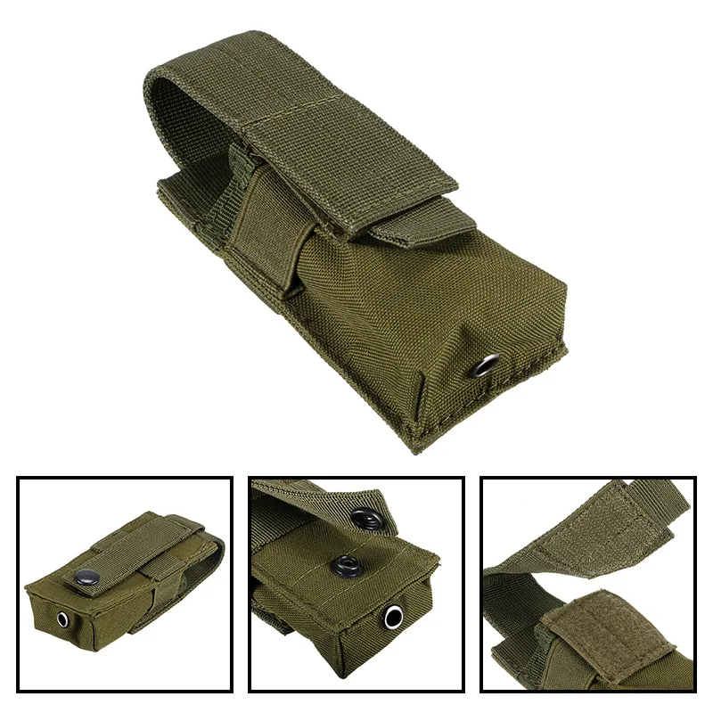 OPHIDIAN Tasche für Outdoor-Sporttaschenlampen, kleine Werkzeugtasche, M5 Taschenlampentasche, Molle-Zubehörtasche zum Aufhängen, Hüfttasche