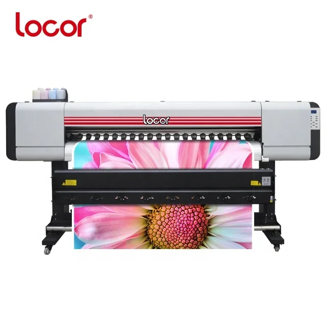 Locor  high speed1.8m 6ft 4 pcs DX5 head wide format eco solvent printer