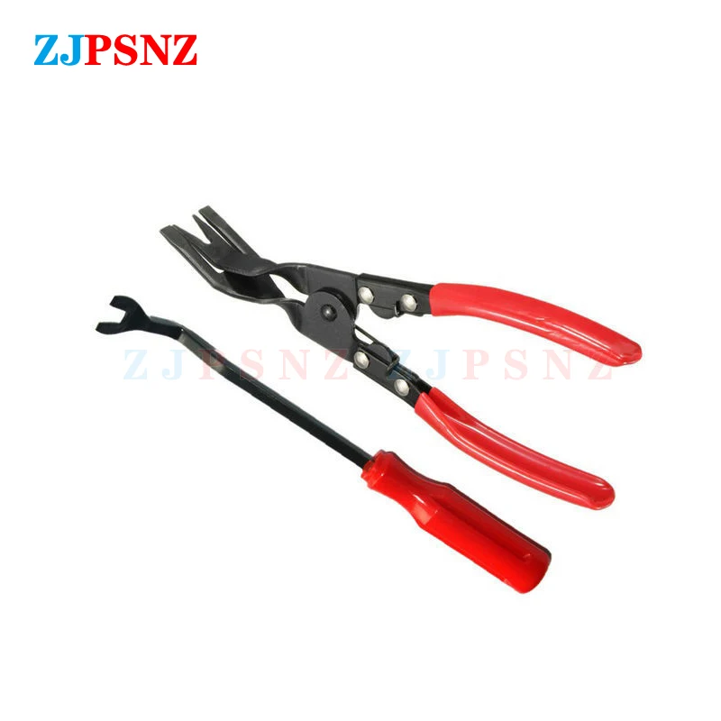 Car Headlight Repair Installation Trim Clip Removal Plier Van Door Panel Fascia Dash Upholstery Remover Auto Tool Kits Universal