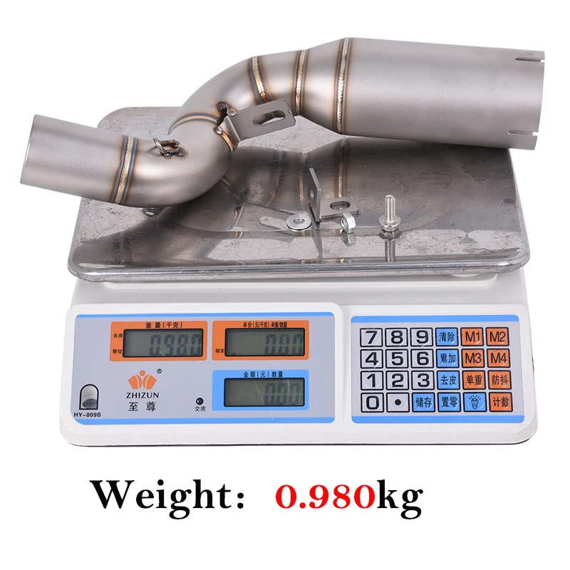 ท่อไอเสียแบบสวมสำหรับ KTM DUKE 125 250 390 SMC R GEN 3 Vitpilen Svartpilen 401 2025 ระบบไอเสียรถจักรยานยนต์ ท่อเชื่อมต่อกลาง ท่อเก็บเสียง