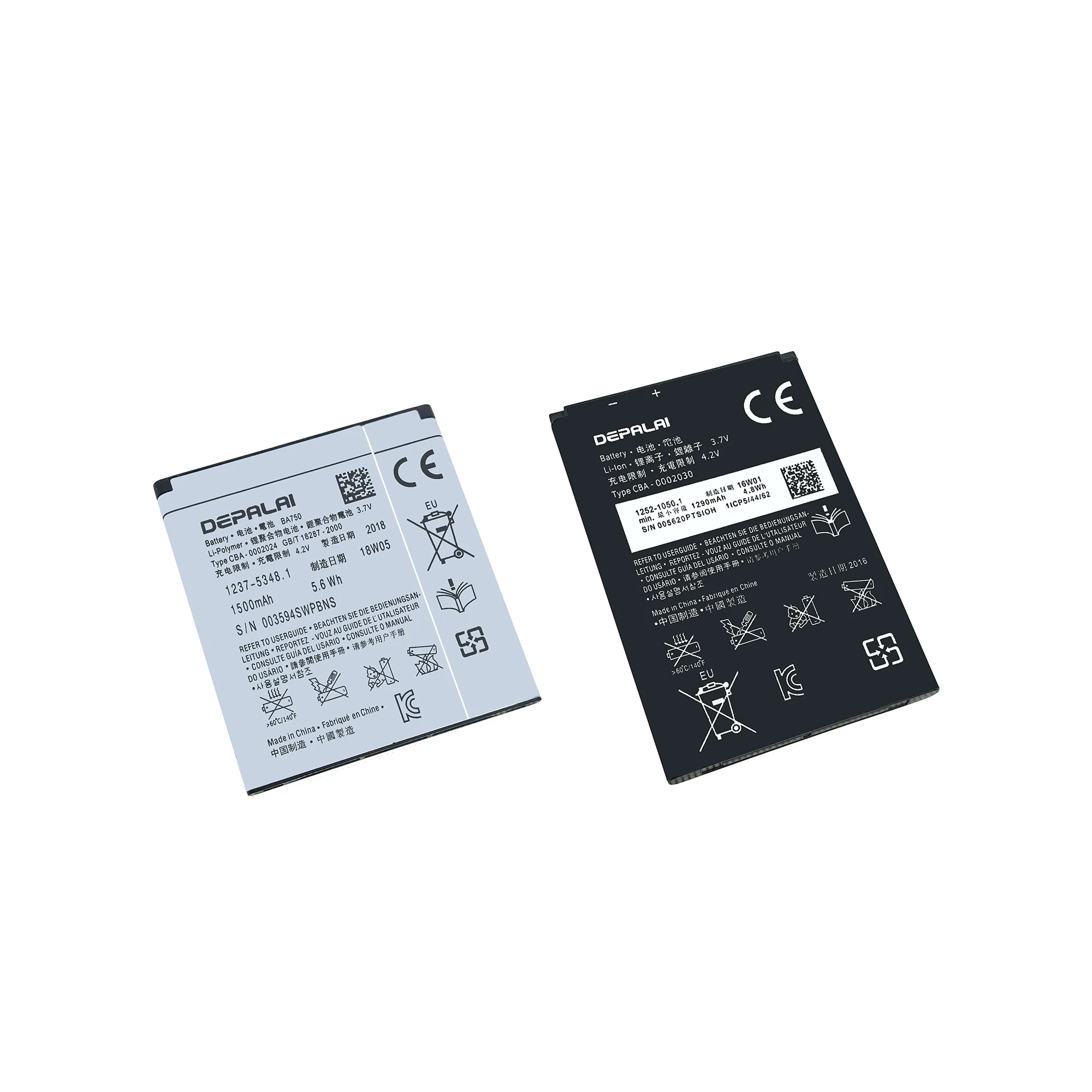 EP500 BA700 BA750 BA600 Battery For Sony Ericsson Xperia ST17i ST15i SK17i WT18i X8 U5i WT19i MT15 MT16 LT15 X12 LT18 Batteries