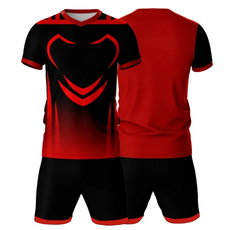 

Новый спортивный комплект из Нью-Джерси 2026 года: футболка с V-образным вырезом и шорты, модный комплект с 3D-печатью, быстросохнущий трикотаж