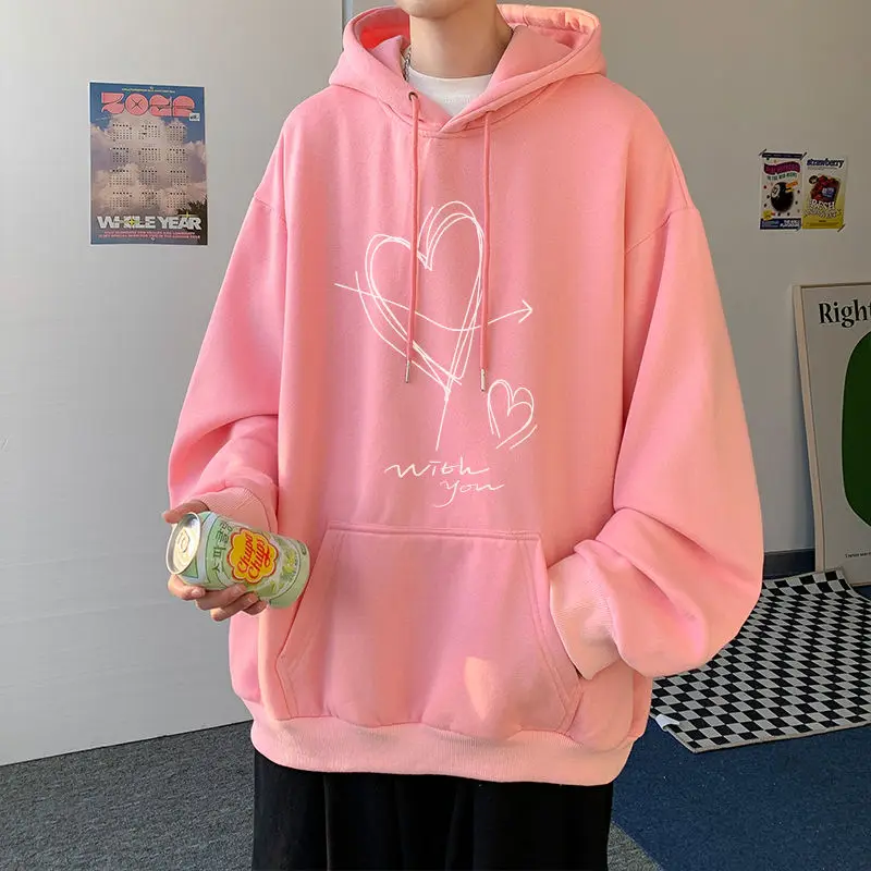 

Mens With Hat Hoodies Motorcycle Cotton Relaxed-Fit Round-Neck Casual Comfortable Soft Wearable Basics Daily Life Suitable Ideal