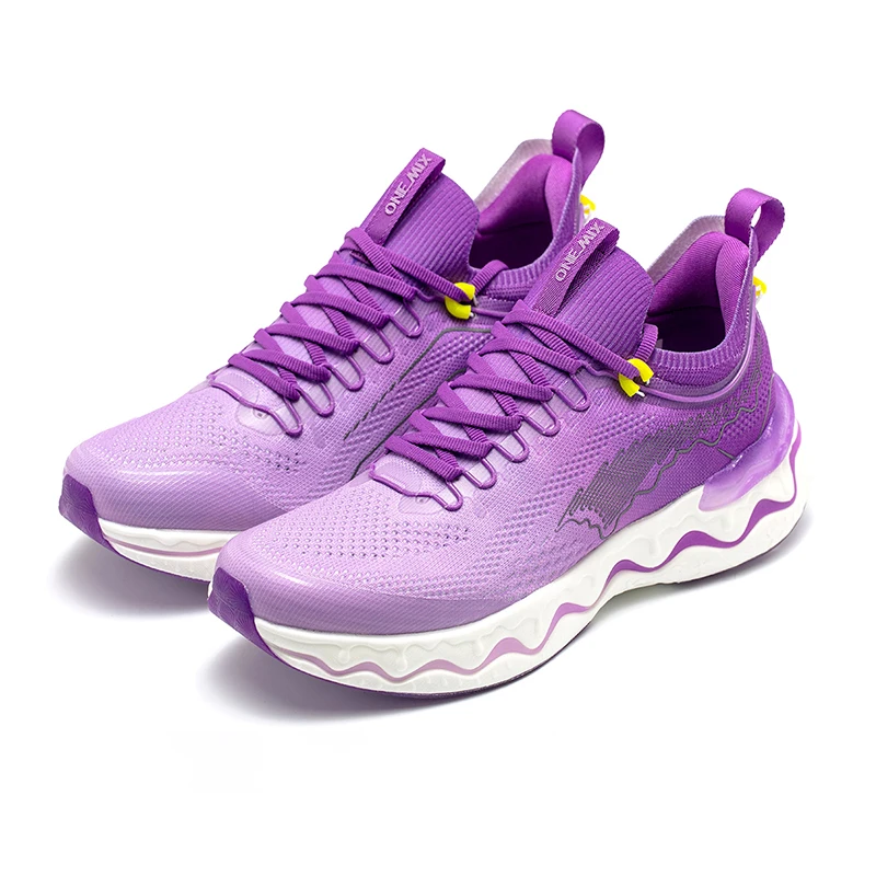 ONEMIX Men Walking Sneakers Breathable Mesh Lace Up Mesh Sport Shoes Fashion Casual Outdoor Jogging Shoes Women Running Shoes