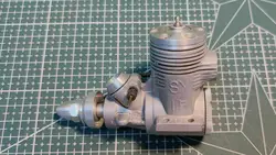 ASP SANYE 2 Stroke 15A 15 electrothermal Nitro Motor HM 2.5 2.5CC engine  for RC airplane fix wing modelfor Airplane OS YS SAITO