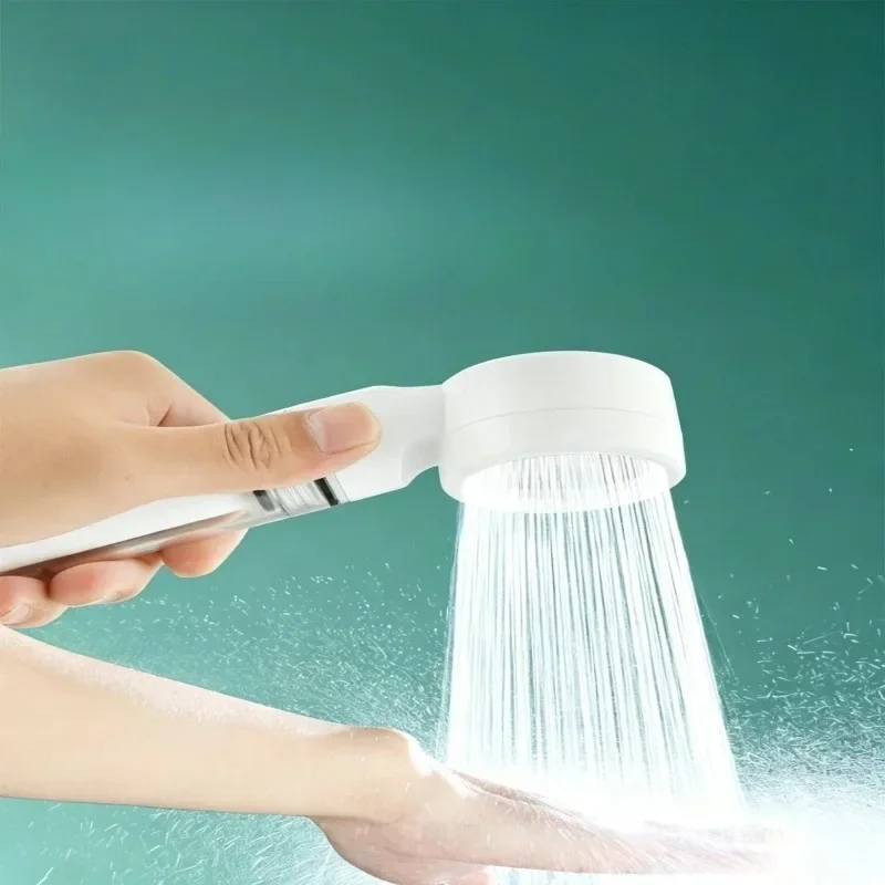 3 Modes High Pressure Travel Shower Head, Filtered Handheld Portable Shower Set for Camping RV Bathroom Travel Use view 5